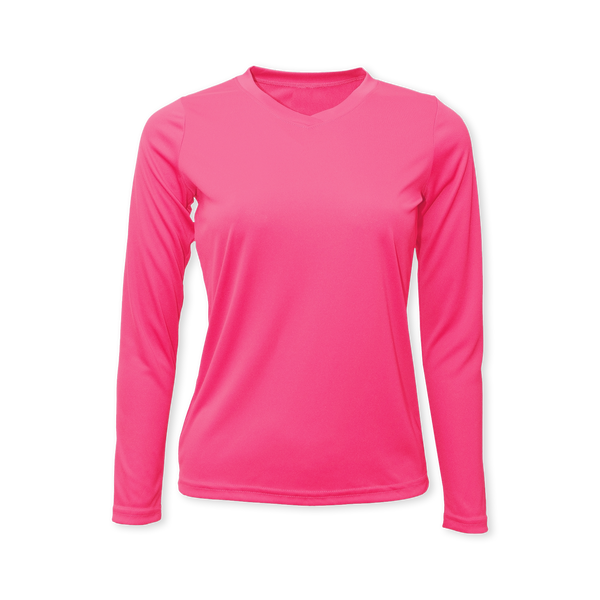 Dark Performance Ladies Long Sleeve Shirt