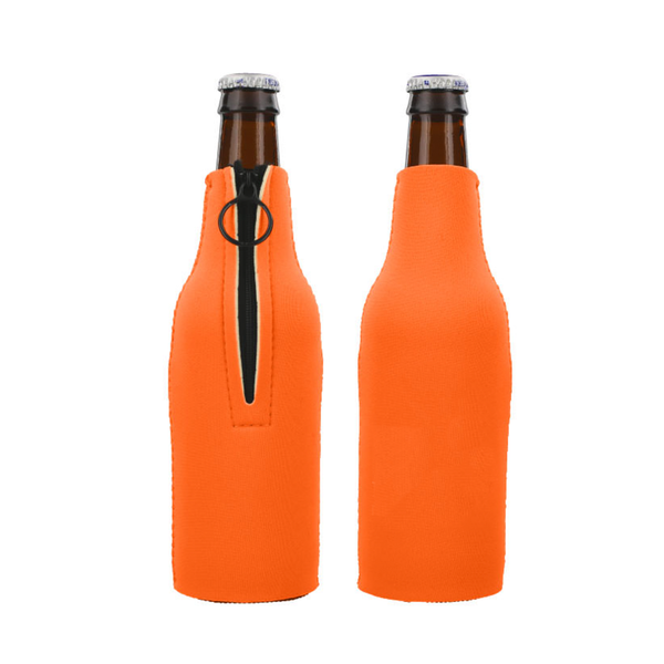 12 oz Zippered Bottle Koozie