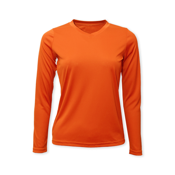 Dark Performance Ladies Long Sleeve Shirt