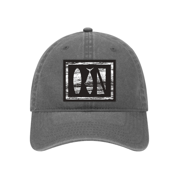 Patched Garment Washed "Dad Hat"