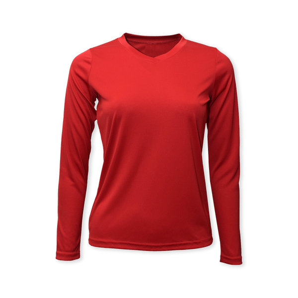 Dark Performance Ladies Long Sleeve Shirt
