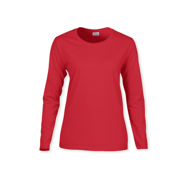 Dark Classic Cotton Ladies Long Sleeve Tee
