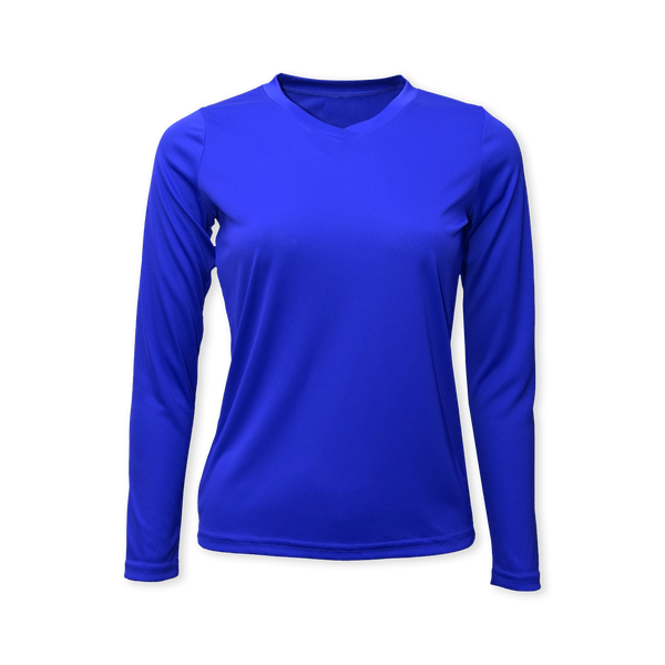 Dark Performance Ladies Long Sleeve Shirt