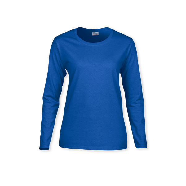 Dark Classic Cotton Ladies Long Sleeve Tee