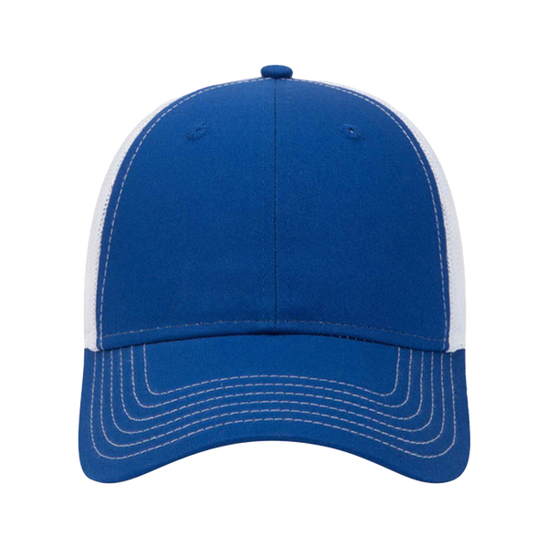 Patched Mesh Trucker Snapback - Structured