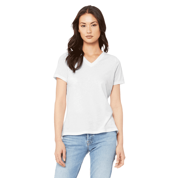 Light Ladies Tri-Blend V-Neck Tee