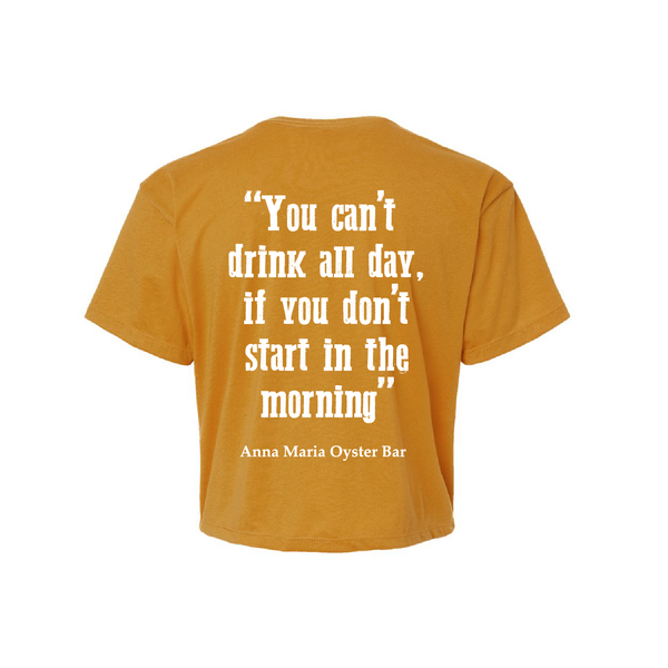 DAY DRINKER - WOMEN'S IDEAL CROP