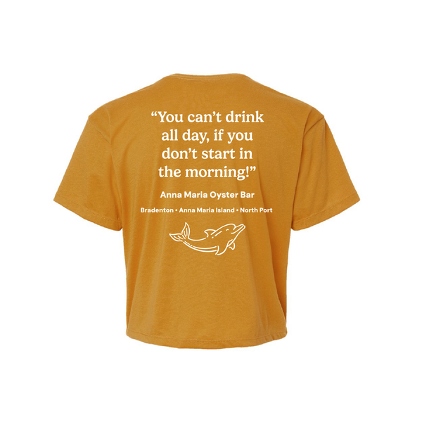 DAY DRINKER - WOMEN'S IDEAL CROP