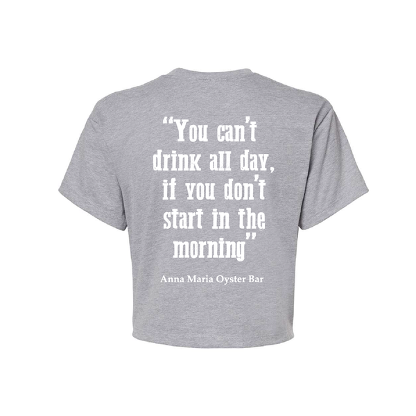 DAY DRINKER - WOMEN'S IDEAL CROP