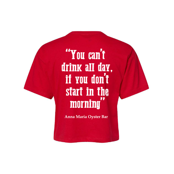 DAY DRINKER - WOMEN'S IDEAL CROP