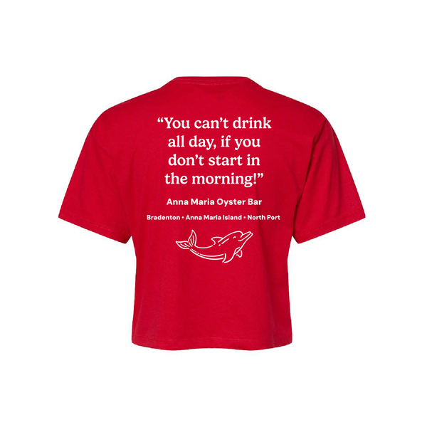 DAY DRINKER - WOMEN'S IDEAL CROP