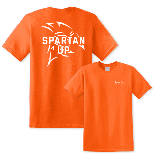 SPARTAN UP - UNISEX COTTON SS CREW