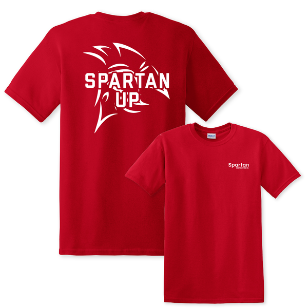 SPARTAN UP - UNISEX COTTON SS CREW