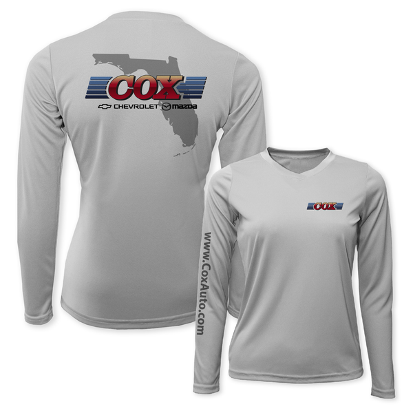COX - LOGO FLORIDA DRYFIT WOMEN V-NECK
