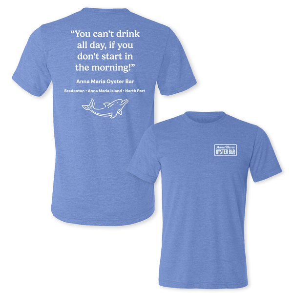 DAY DRINKER - UNISEX TRIBLEND CREW