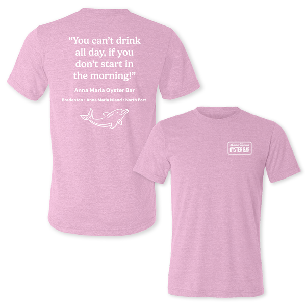 DAY DRINKER - UNISEX TRIBLEND CREW