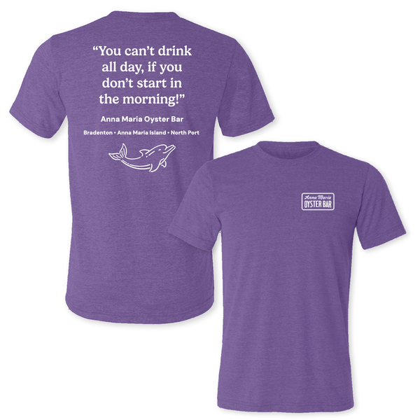 DAY DRINKER - UNISEX TRIBLEND CREW