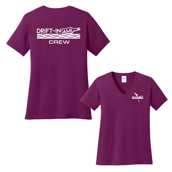 DRIFT-IN - EMPLOYEE WOMEN'S COTTON V-NECK