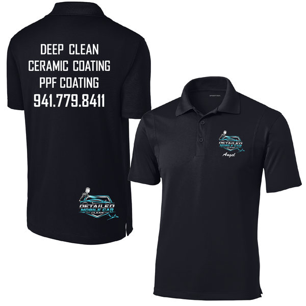 DETAILED MOBILE CAR CLEAN - PERFORMANCE POLOS