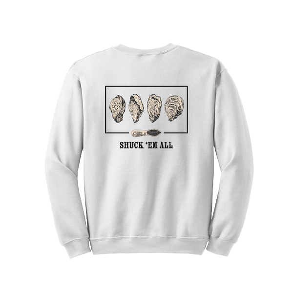 SHUCK 'EM ALL - UNISEX FLEECE CREW