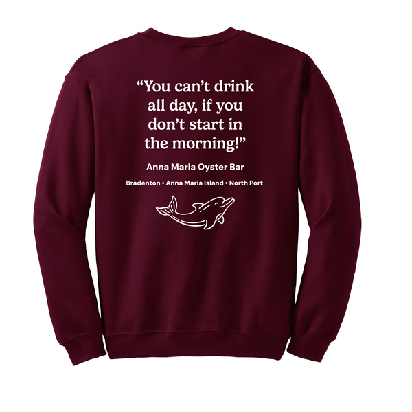 DAY DRINKER - UNISEX FLEECE CREW