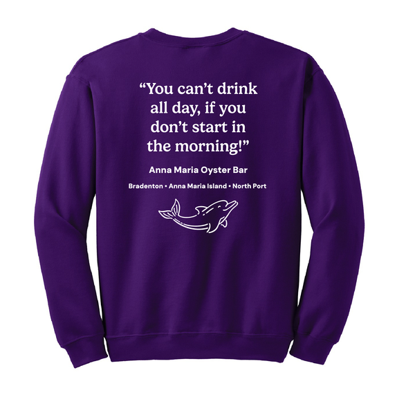 DAY DRINKER - UNISEX FLEECE CREW