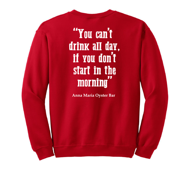 DAY DRINKER - UNISEX FLEECE CREW