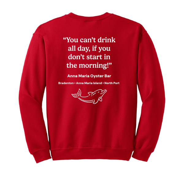 DAY DRINKER - UNISEX FLEECE CREW
