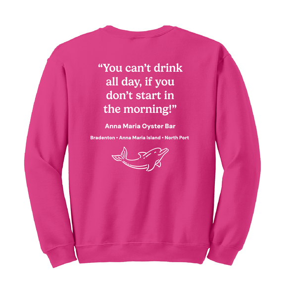 DAY DRINKER - UNISEX FLEECE CREW