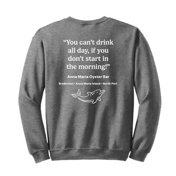 DAY DRINKER - UNISEX FLEECE CREW
