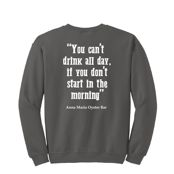 DAY DRINKER - UNISEX FLEECE CREW