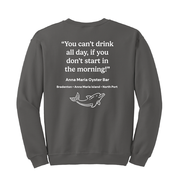 DAY DRINKER - UNISEX FLEECE CREW