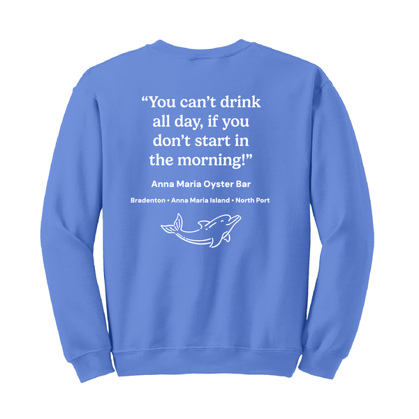 DAY DRINKER - UNISEX FLEECE CREW