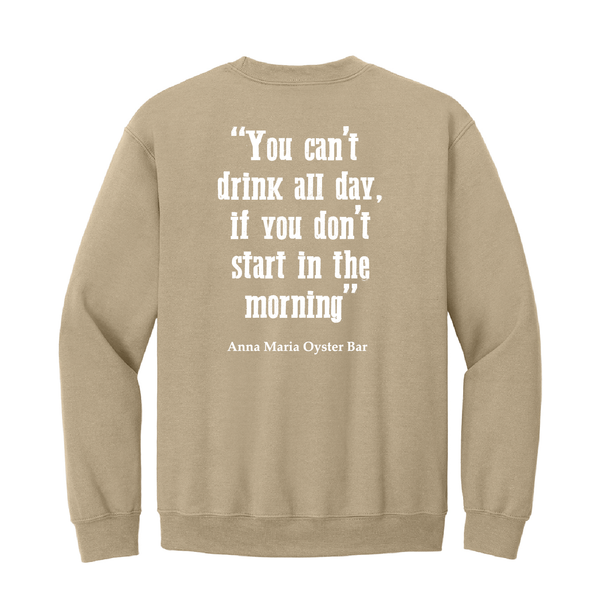DAY DRINKER - UNISEX FLEECE CREW