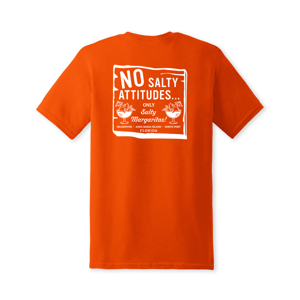 NO SALTY ATTITUDES - STAFF COTTON CREW