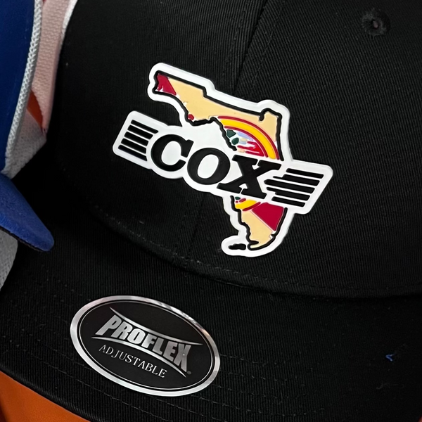 COX - OUTDOOR CAP PVC PATCH/EMB HATS