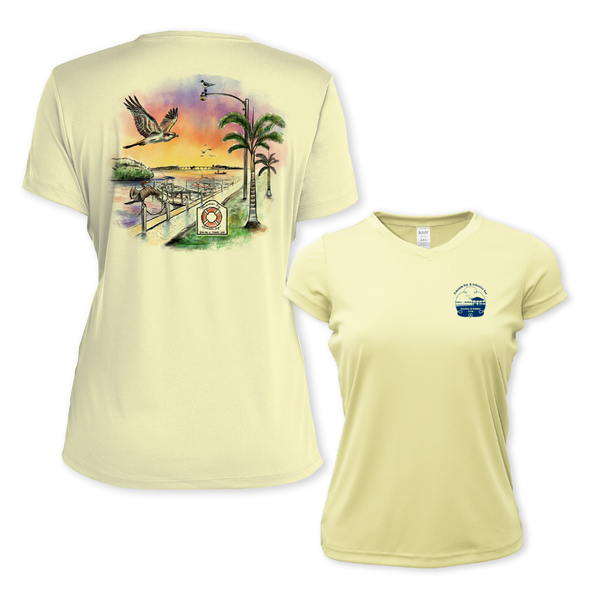 BAY - WOMEN SS PERFORMANCE V-NECK