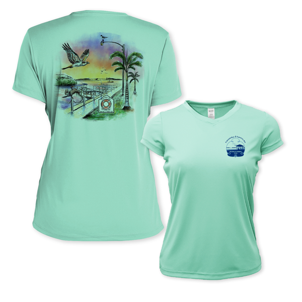 BAY - WOMEN SS PERFORMANCE V-NECK