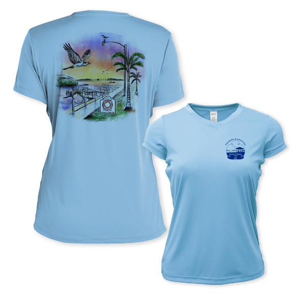 BAY - WOMEN SS PERFORMANCE V-NECK