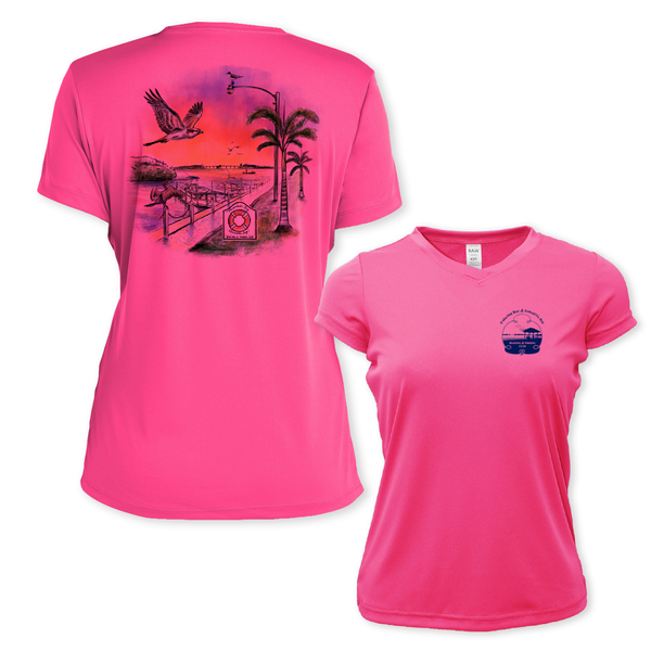 BAY - WOMEN SS PERFORMANCE V-NECK