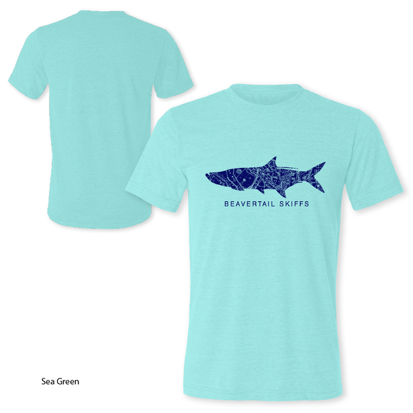 POON MAP - UNISEX TRIBLEND CREW