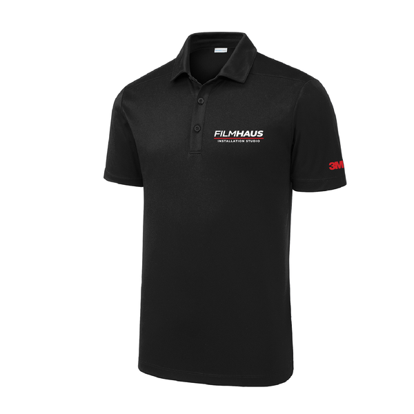 FILMHAUS - PERFORMANCE POLO + LEFT SLEEVE