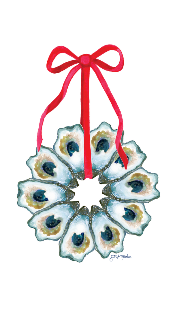 OYSTER WREATH - TOWEL