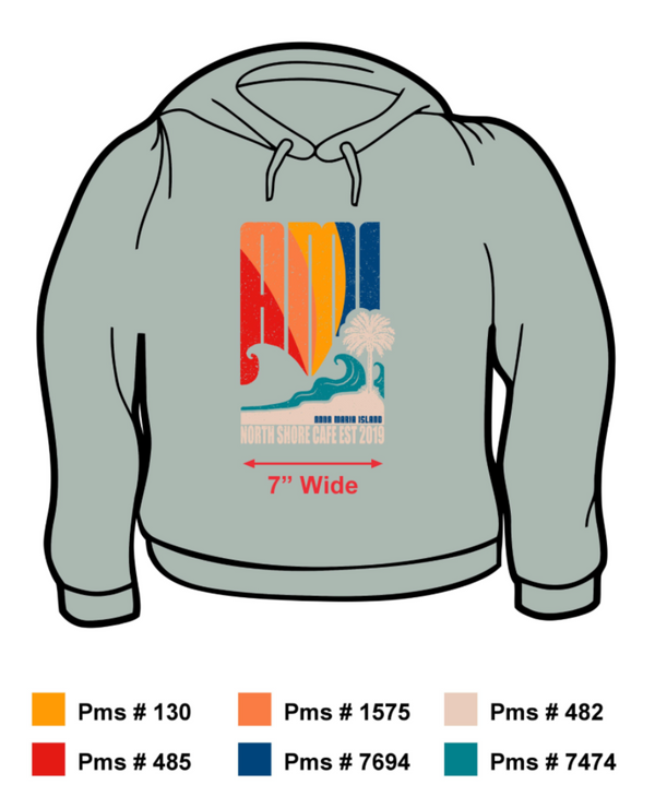 NSC - DIRECT SCREEN ON SUPPLIED GARMENT