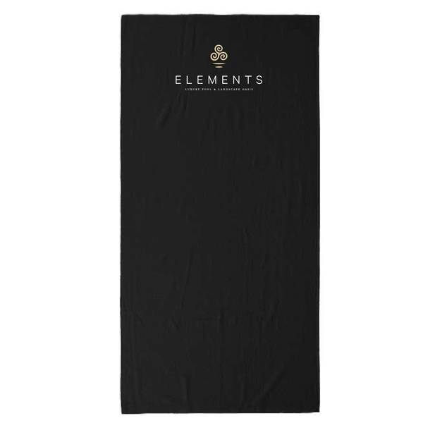 ELEMENTS - EMBROIDERED SUPPLIED TOWELS