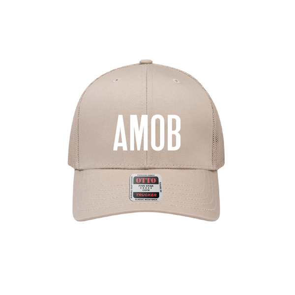 12 HAT ORDER MIN. - STRUCTURED MESH TRUCKER