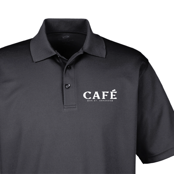 6 PIECE MIN. - CAFE ON ST. ARMANDS EMBROIDERY ON SUPPLIED GARMENTS