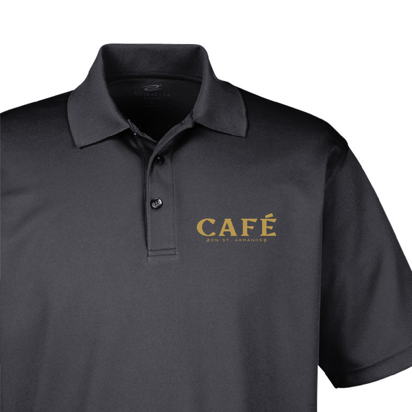 6 PIECE MIN. - CAFE ON ST. ARMANDS EMBROIDERY ON SUPPLIED GARMENTS