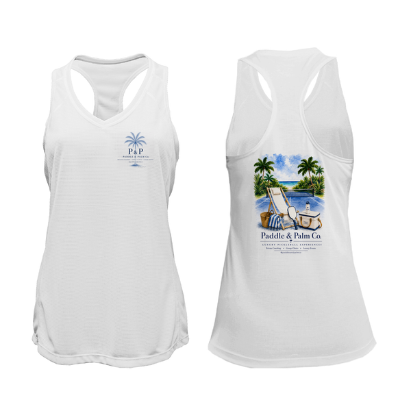 PADDLE & PALMS - PERFORMANCE WOMEN TANK