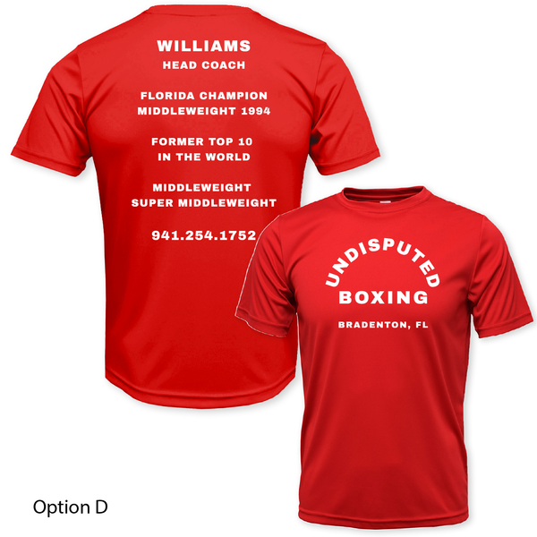 UNDISPUTED BOXING - DRYFIT CREWS